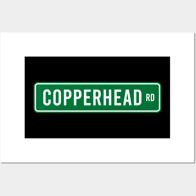 Copperhead Road Wall Art by The Moon Child